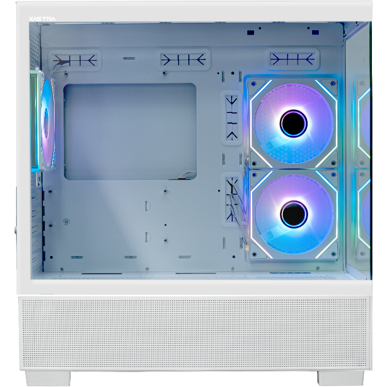 Корпус XASTRA Q500M 3ARGB-C10 White - Q500M-3FM12A-C10-WH - фото 4