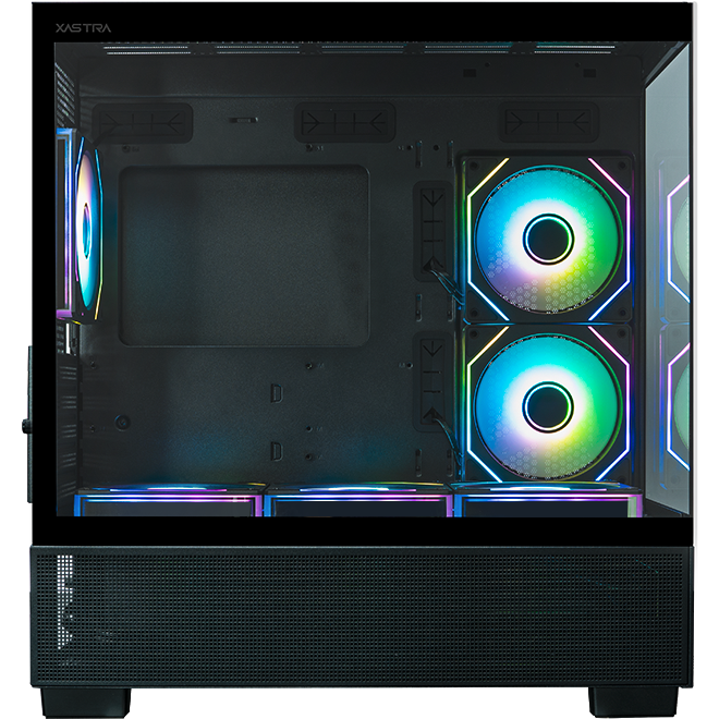 Корпус XASTRA Q500M 6ARGB-C10-UC Black - Q500M-6FM12A-C10-UC - фото 5