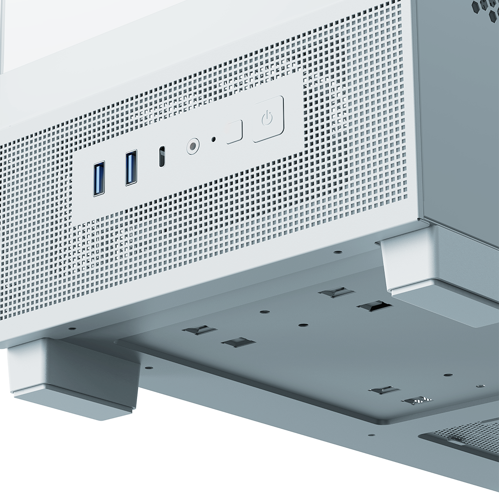 Корпус XASTRA Q500M 6ARGB-C10-UC White - Q500M-6FM12A-C10-UC-WH - фото 8