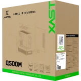 Корпус XASTRA Q500M 6ARGB-C10-UC White (Q500M-6FM12A-C10-UC-WH)