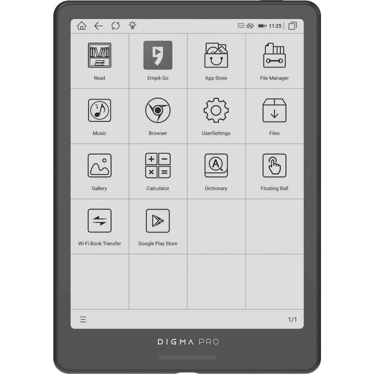 Электронная книга Digma Pro Moon 8 Dark Grey - MOON8