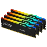 Оперативная память 64Gb DDR5 6000MHz Kingston Fury Beast RGB (KF560C40BBAK4-64) (4x16Gb KIT)
