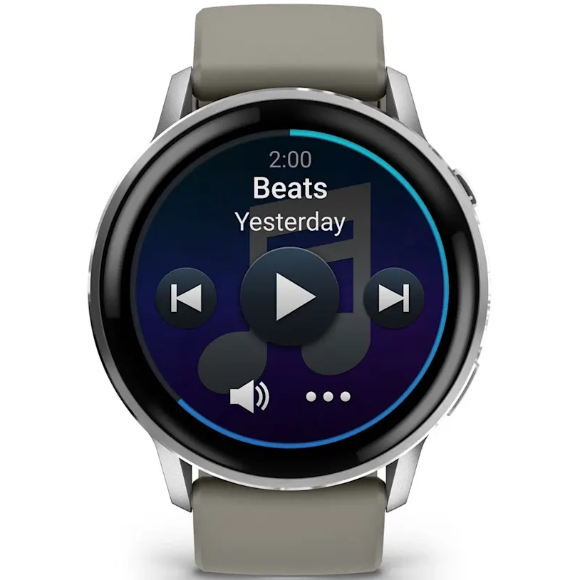 Умные часы Garmin Venu 4 45mm Silver with Silver Gray Silicone Band - 010-03014-01 - фото 4