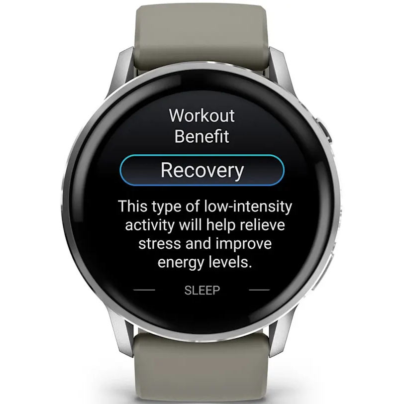 Умные часы Garmin Venu 4 45mm Silver with Silver Gray Silicone Band - 010-03014-01 - фото 5