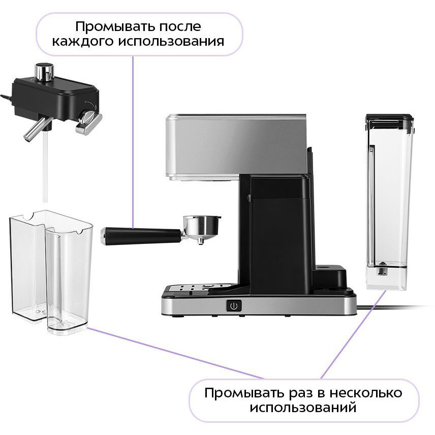 Кофеварка Kitfort KT-7693 - КТ-7693 - фото 4