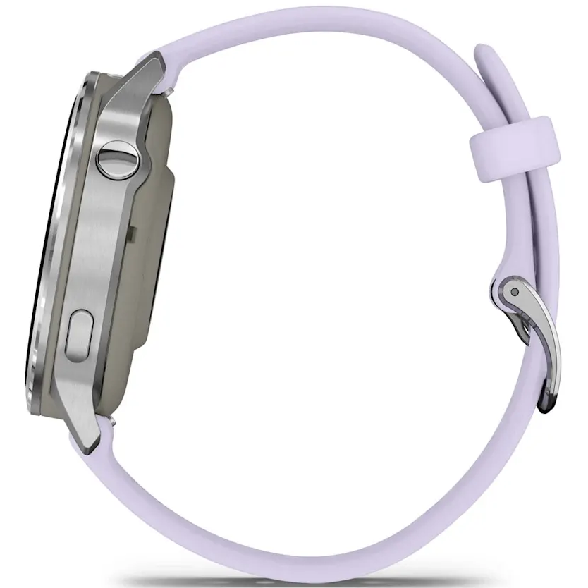 Умные часы Garmin Venu 4 41mm Silver with Periwinkle Silicone Band - 010-03013-01 - фото 8