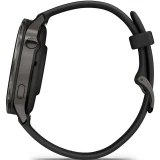 Умные часы Garmin Venu 4 41mm Slate with Black Silicone Band (010-03013-02)