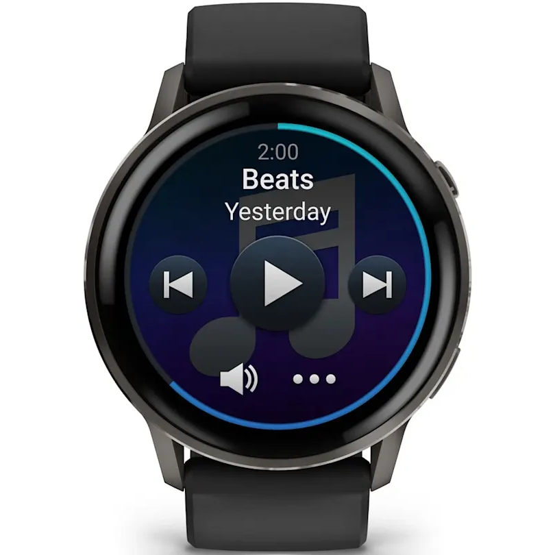 Умные часы Garmin Venu 4 45mm Slate with Black Silicone Band - 010-03014-00 - фото 5
