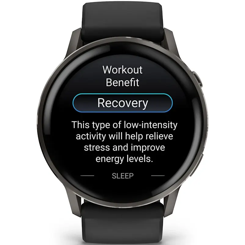 Умные часы Garmin Venu 4 45mm Slate with Black Silicone Band - 010-03014-00 - фото 6