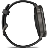 Умные часы Garmin Venu 4 45mm Slate with Black Silicone Band (010-03014-00)