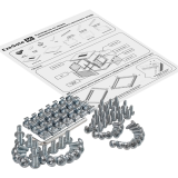 Шкаф ExeGate EC-WM-15U.450.G.GREY (EX300255RUS)