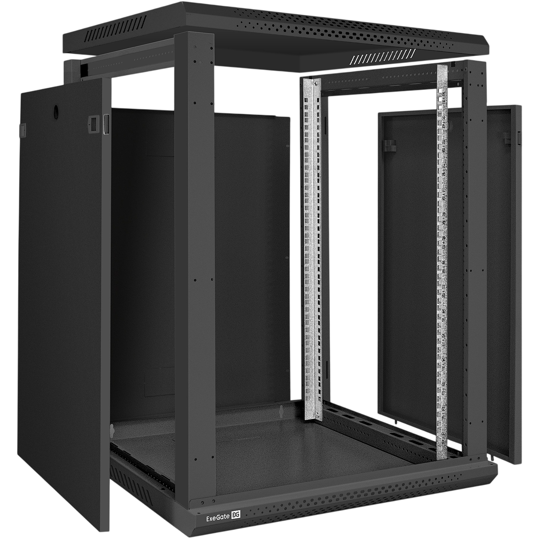 Шкаф ExeGate EC-WM-15U.600.G.BLACK - EX300266RUS - фото 11