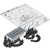 Шкаф ExeGate EC-WM-15U.600.M.BLACK (EX300268RUS)