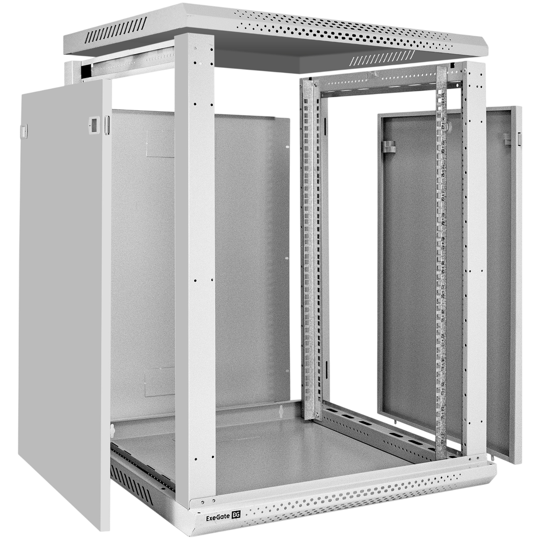 Шкаф ExeGate EC-WM-15U.600.M.GREY - EX300269RUS - фото 11