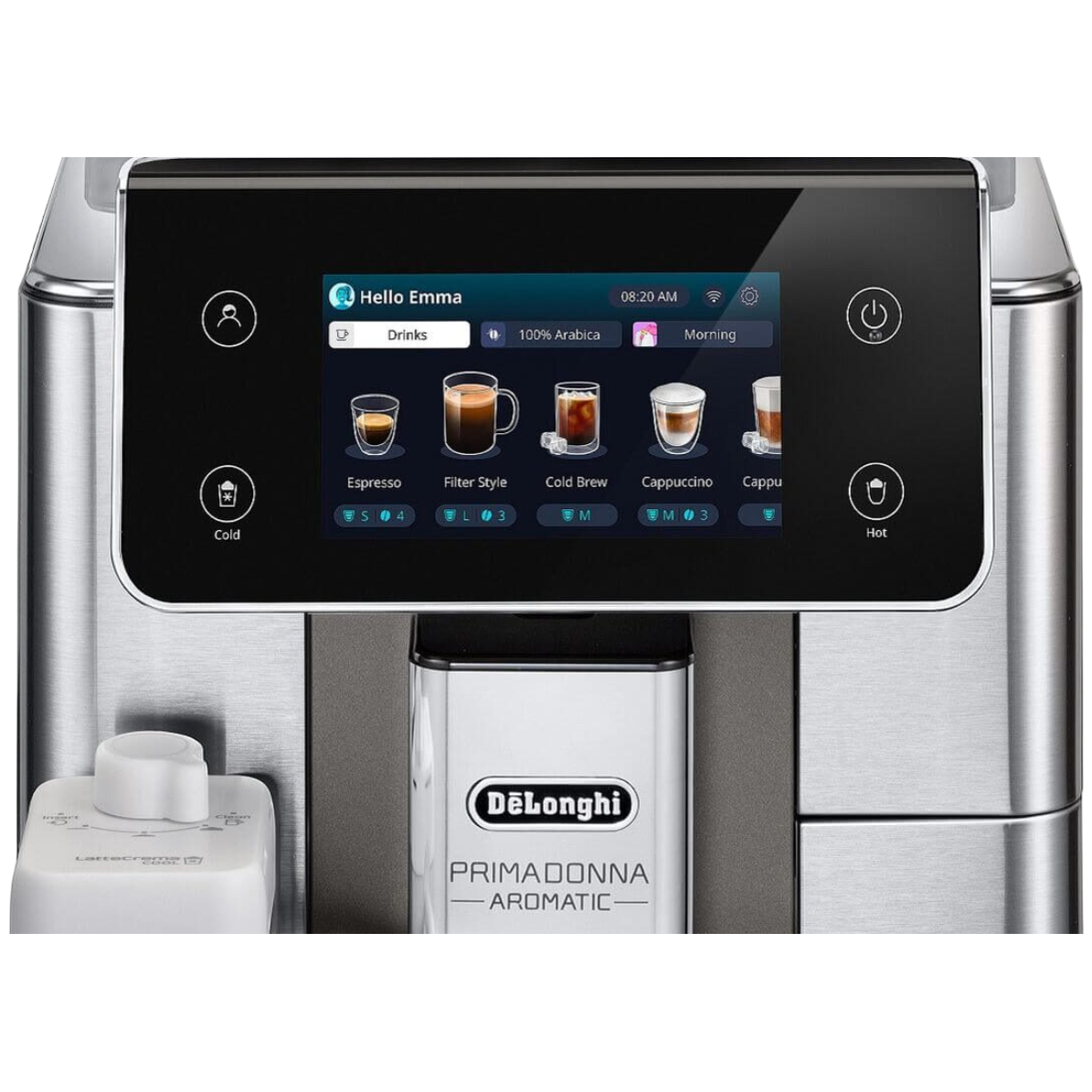 Кофемашина DeLonghi ECAM 630.75.TM PrimaDonna Aromatic - ECAM630.75.TM - фото 3