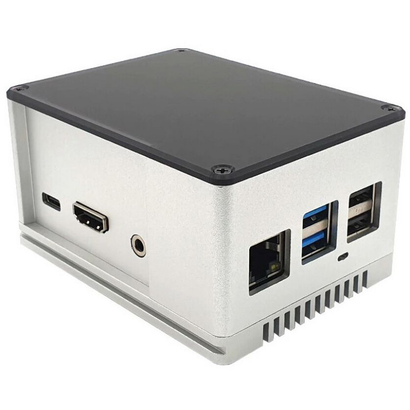 Корпус для одноплатного компьютера Radxa Metal Case for Rock Pi 4A/4B - Rock Pi 4A/ B