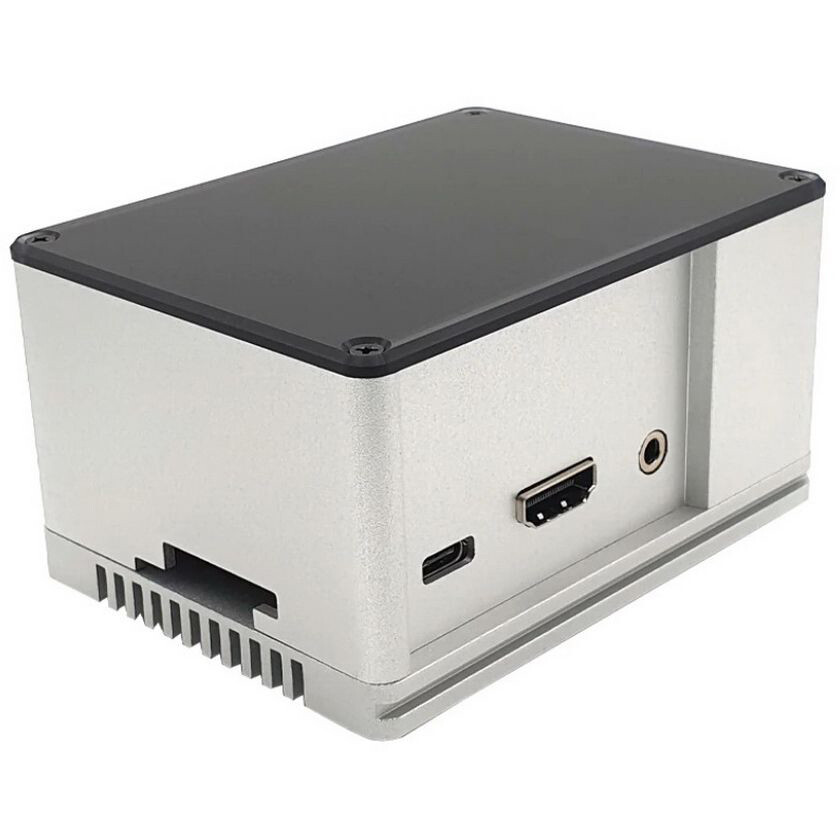 Корпус для одноплатного компьютера Radxa Metal Case for Rock Pi 4A/4B - Rock Pi 4A/ B - фото 2
