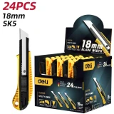 Набор строительных ножей Deli DL003B