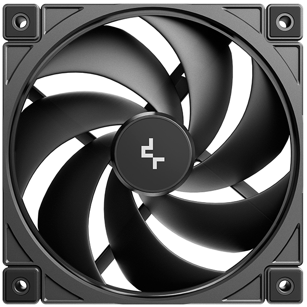 Вентилятор для корпуса DeepCool FD12 V2 (3 шт.) - R-FD12V2-BKNPN3-G - фото 2