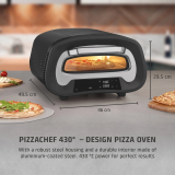 Печь для пиццы Caso PizzaChef 430
