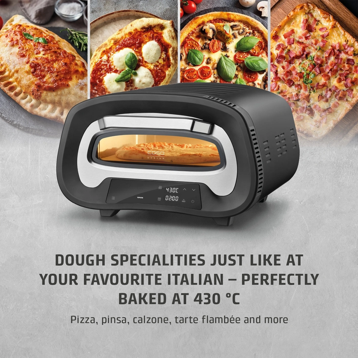 Печь для пиццы Caso PizzaChef 430 - фото 3