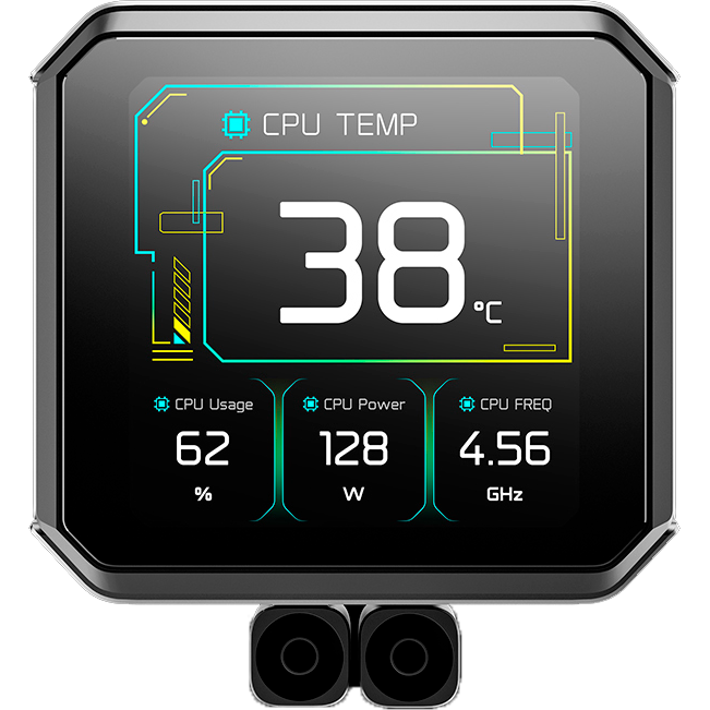 Система жидкостного охлаждения DeepCool Spartacus 360 - R-SPT360-BKDSMP-G-1 - фото 3