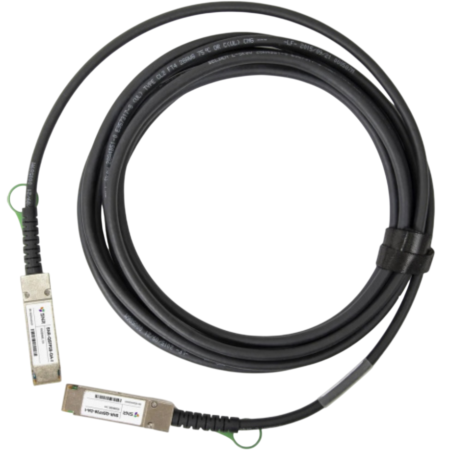 Кабель QSFP28 SNR SNR-QSFP28-DA-1, 1м