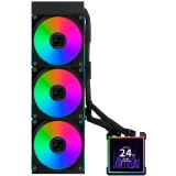 Система жидкостного охлаждения Lian Li HydroShift II LCD-S 360CL Black (G89.GHS2LCDS36CB.R0)