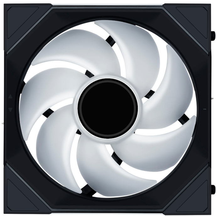 Вентилятор для корпуса Lian Li UNI Fan SL Infinity Wireless 140 Reverse Blade Black - G99.14RSLIN1W1B.R0 - фото 4