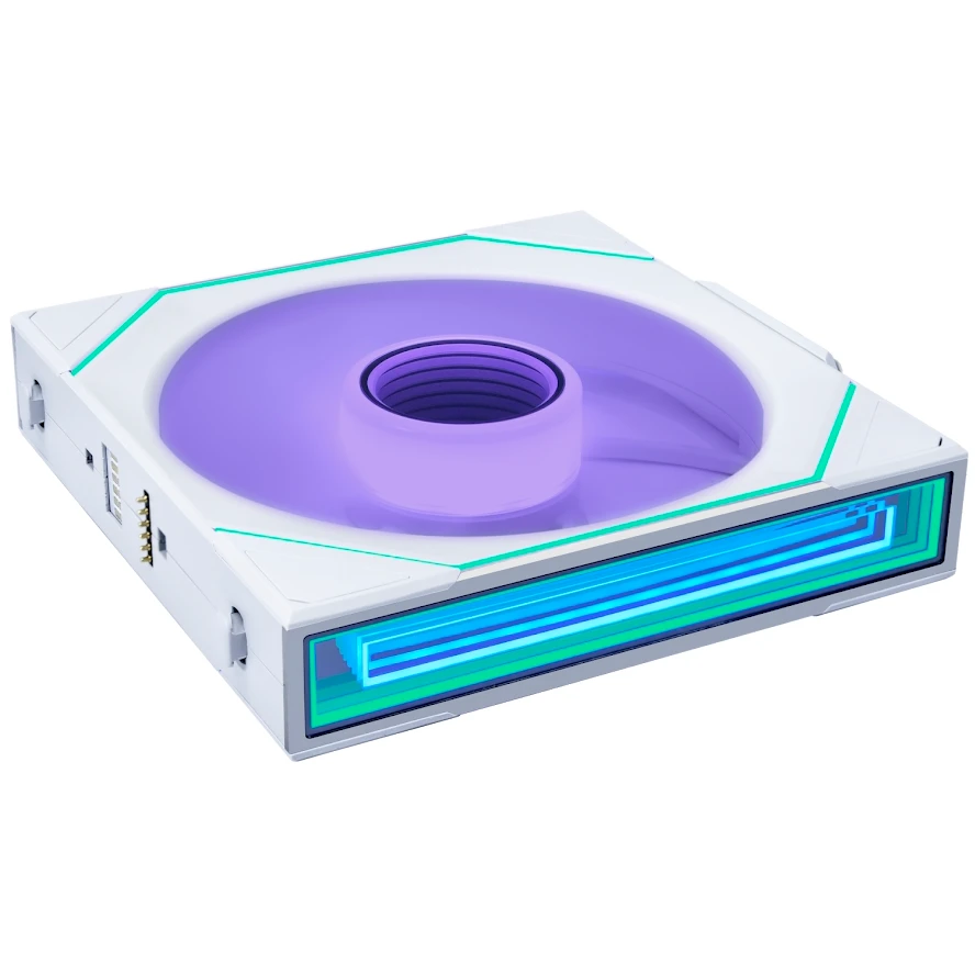 Вентилятор для корпуса Lian Li UNI Fan SL Infinity Wireless 140 Reverse Blade White - G99.14RSLIN1W1W.R0 - фото 2