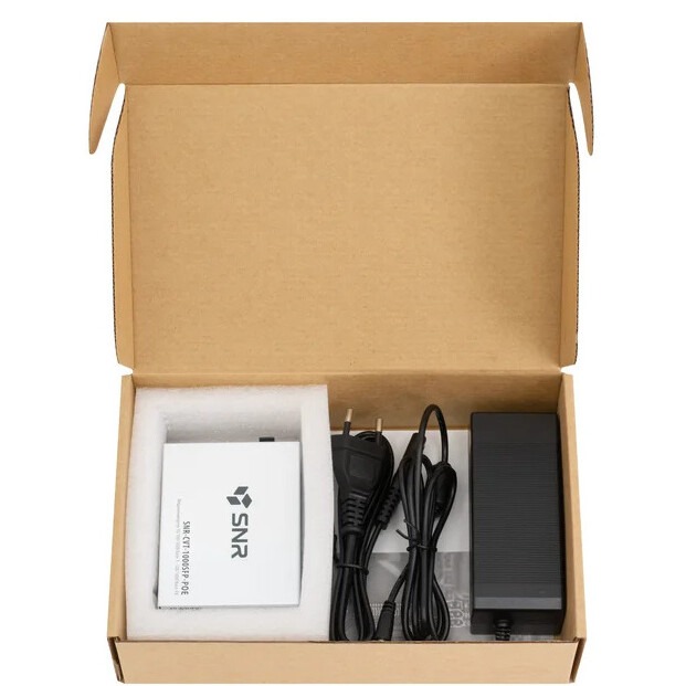 Медиаконвертер SNR SNR-CVT-1000SFP-POE - фото 5