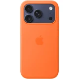Чехол Apple iPhone 17 Pro Silicone Case with MagSafe Orange (MGFE4) (MGFE4FE/A)