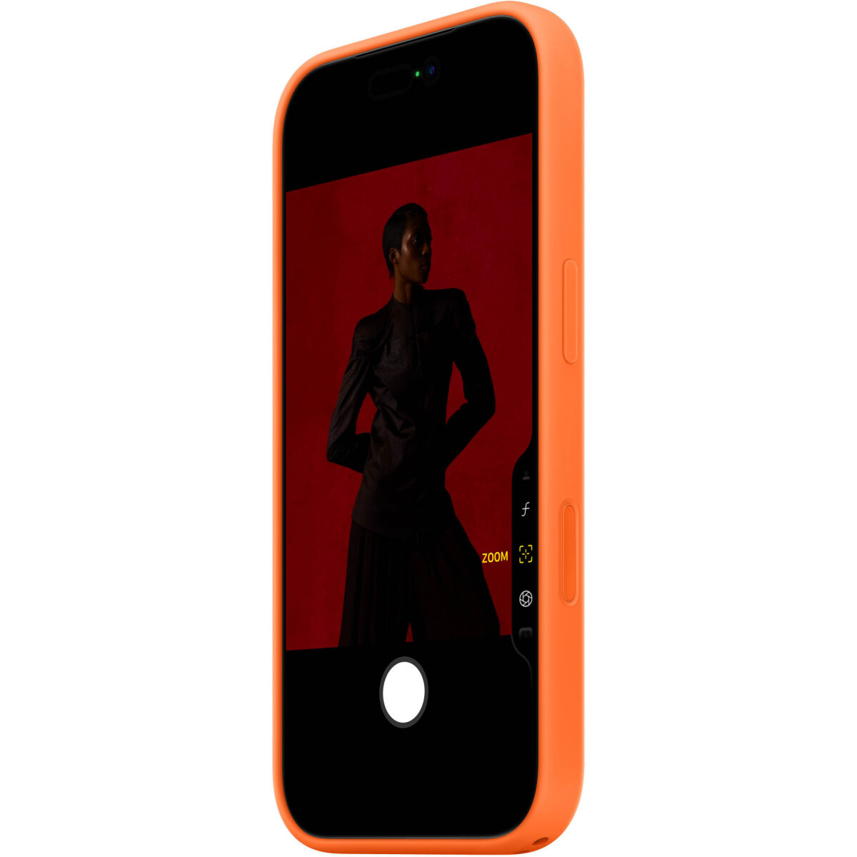 Чехол Apple iPhone 17 Pro Silicone Case with MagSafe Orange (MGFE4) - MGFE4FE/A - фото 4