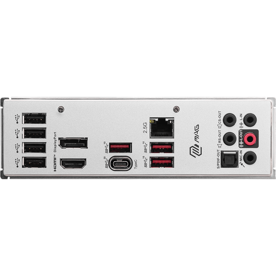 ..... Мат.плата MSI MAG B760M MORTAR II (6639) из ремонта, нет комплекта, нет прижимной пластины - фото 4