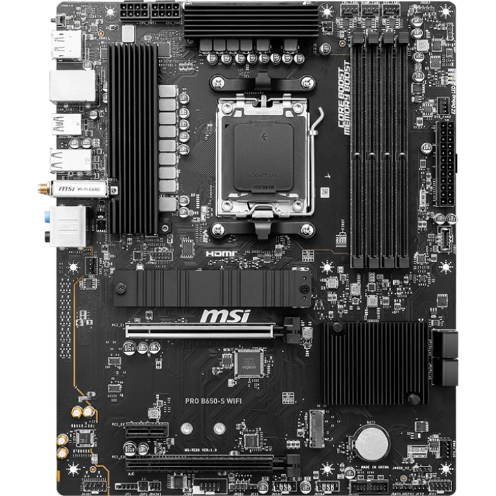 ..... Материнская плата MSI PRO B650-S WIFI (8110) из ремонта