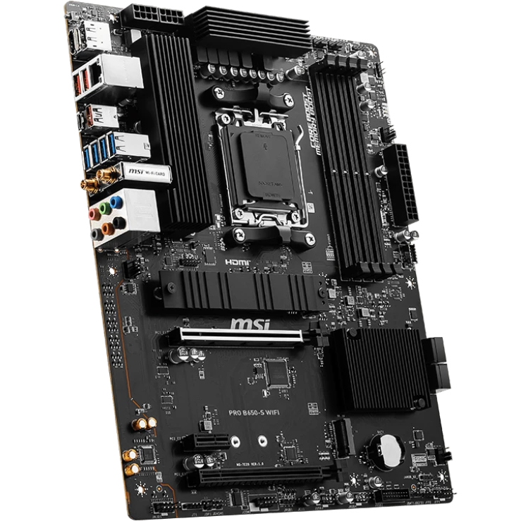 ..... Материнская плата MSI PRO B650-S WIFI (8110) из ремонта - фото 3