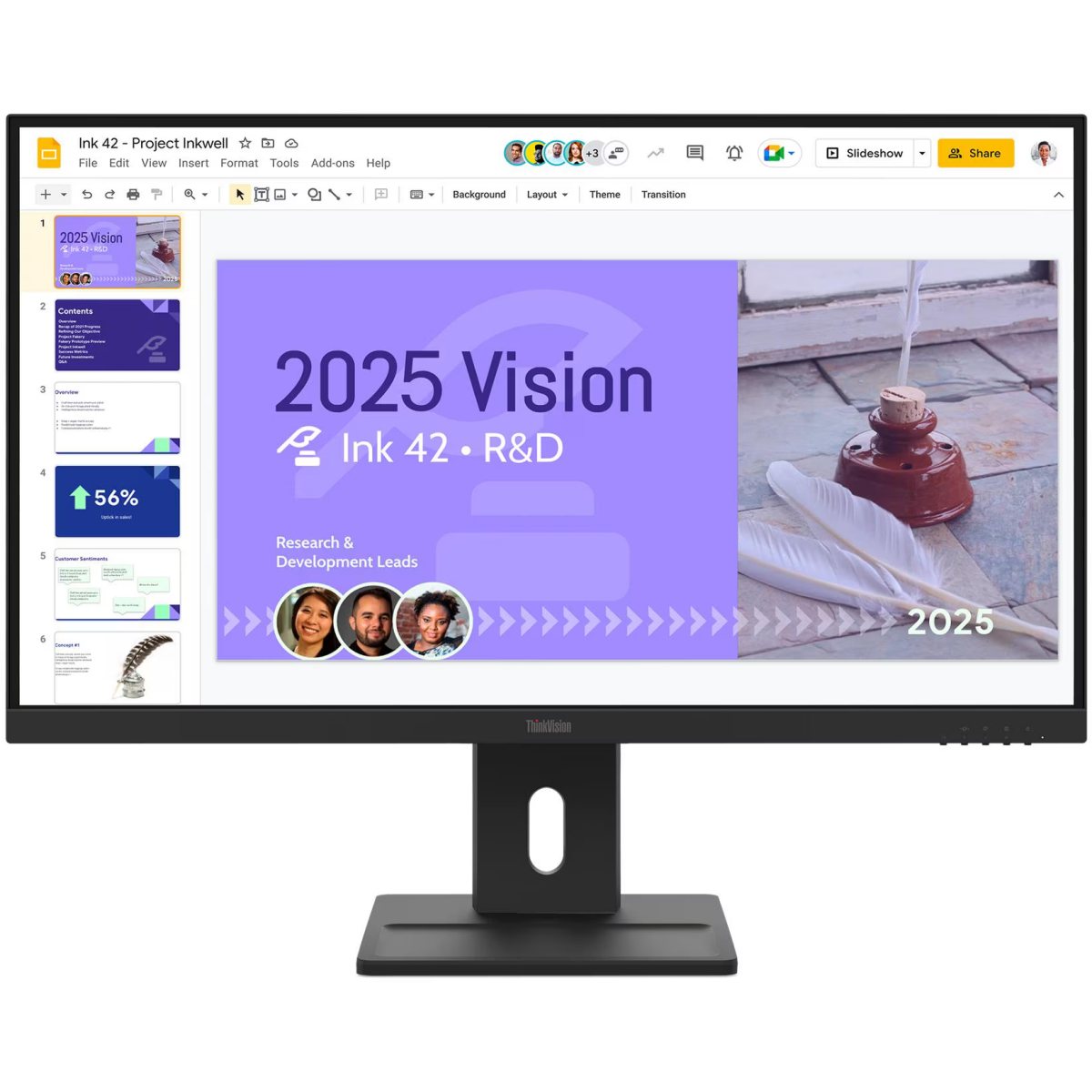 Монитор Lenovo 27" ThinkVision E27q-40 (64BDGAS4CB)