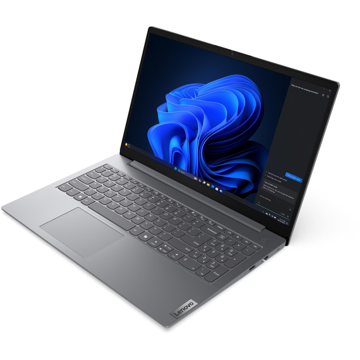 Ноутбук Lenovo V15 G5 IRL Luna Grey (83HF00E6IG) - фото 3