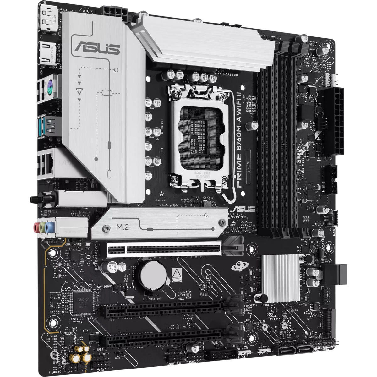 Материнская плата ASUS PRIME B760M-A WIFI II - фото 2