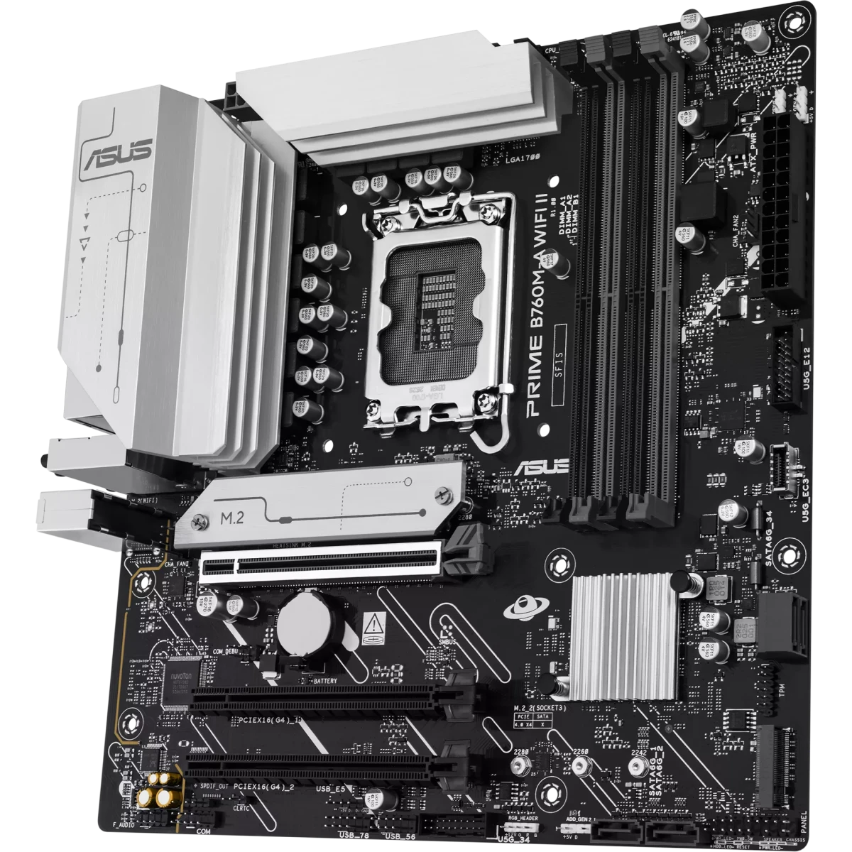 Материнская плата ASUS PRIME B760M-A WIFI II - фото 3