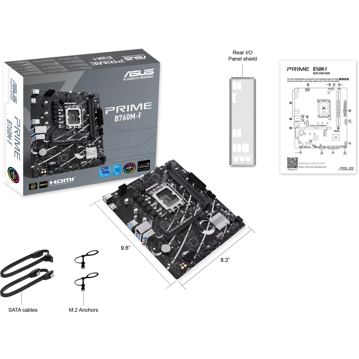 Материнская плата ASUS PRIME B760M-F - фото 5