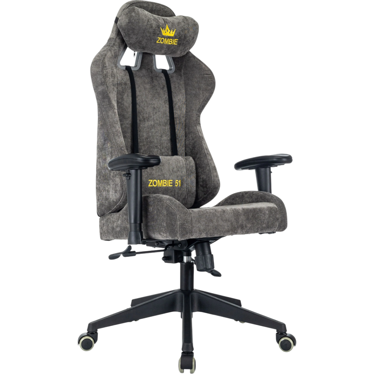 Игровое кресло Бюрократ Zombie 51 Grey - ZOMBIE 51 GR
