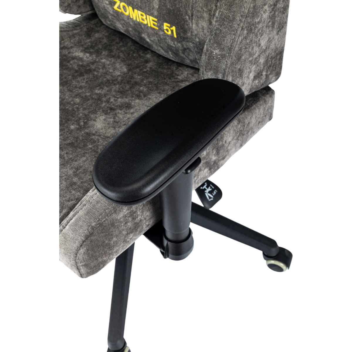 Игровое кресло Бюрократ Zombie 51 Grey - ZOMBIE 51 GR - фото 10