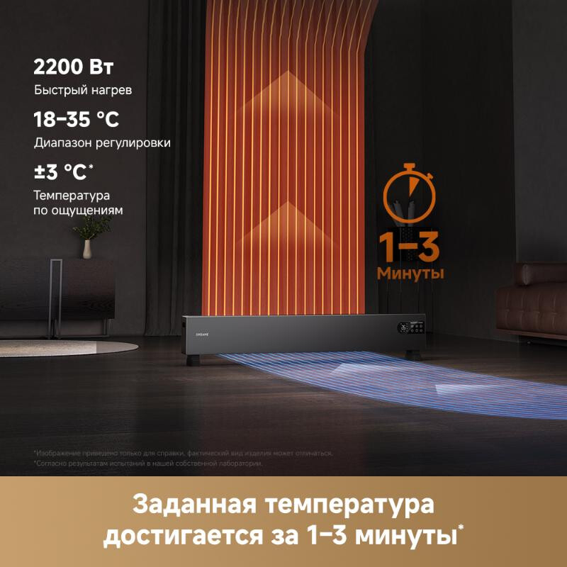Конвектор Dreame HeatCore HT30 Ultra - HT-22/HEAT30T-RU - фото 3