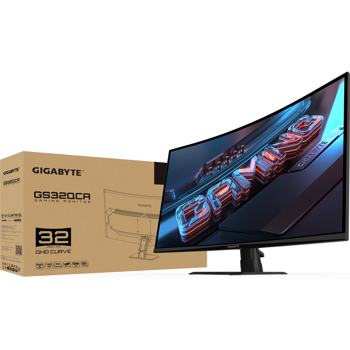 Монитор Gigabyte 32" GS32QCA - фото 8