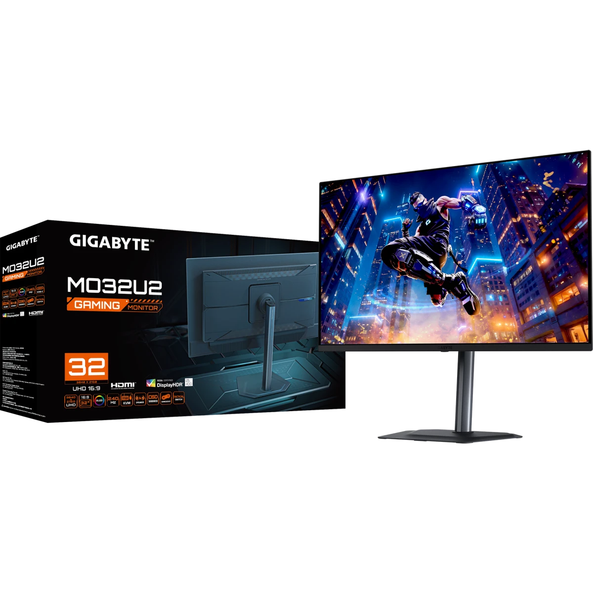 Монитор Gigabyte 32" MO32U2 - фото 7