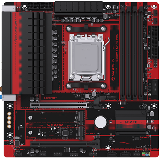 Материнская плата Maxsun B850M I-CAFE PRO - MS-B850M I-CAFE PRO