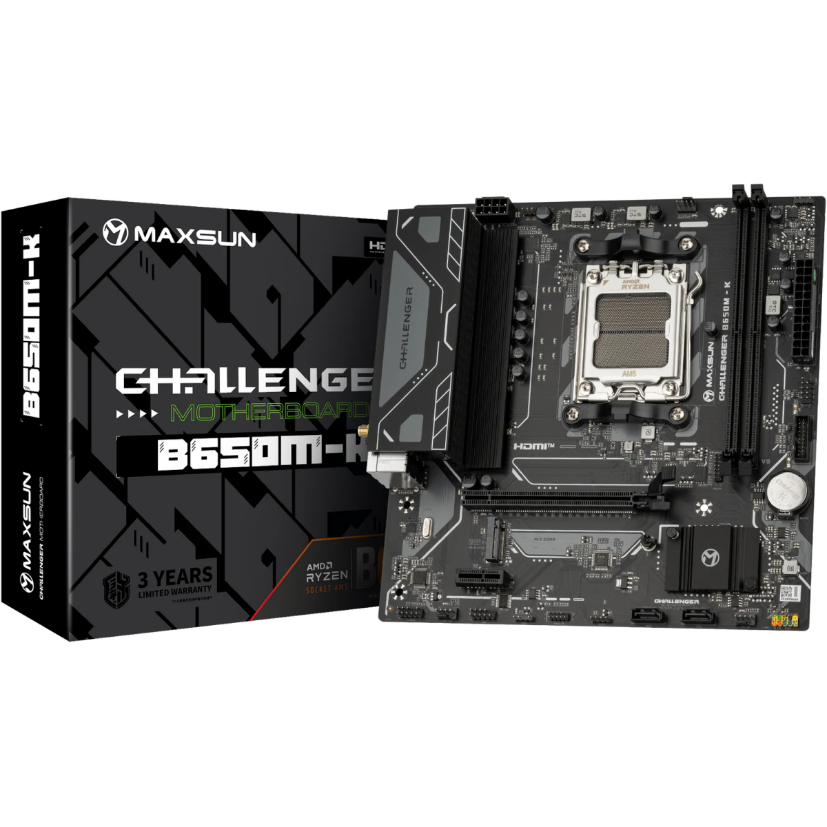 Материнская плата Maxsun Challenger B650M-K WIFI - MS-Challenger B650M-K WIFI - фото 5