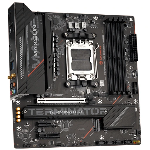 Материнская плата Maxsun Terminator B850M DARK WIFI - MS-Terminator B850M DARK WIFI - фото 2