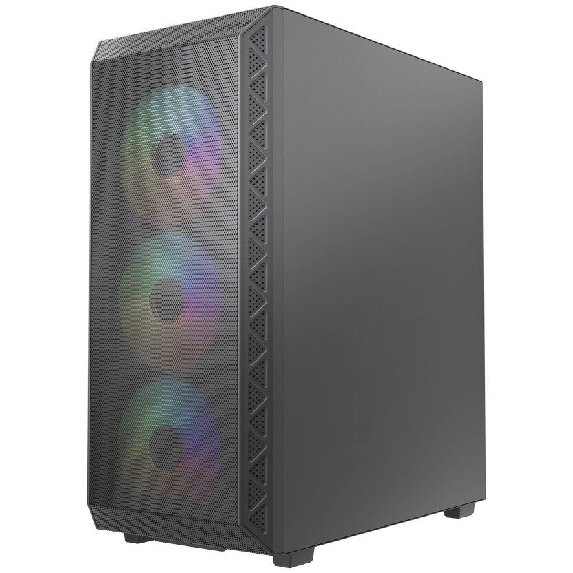 Корпус Powercase Mistral S4B ARGB Black - CMSB-A4 - фото 2